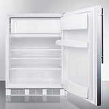 24" Wide Refrigerator-freezer, ADA Compliant - (CT66LWSSHVADA)