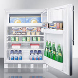 24" Wide Refrigerator-freezer, ADA Compliant - (CT66LWSSHVADA)