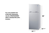 28" Wide Top-Mount Refrigerator-Freezer - (CTR151WLHD)