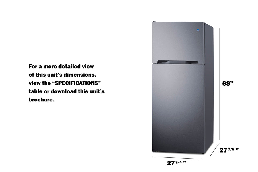 28" Wide Top-Mount Refrigerator-Freezer - (CTR15SSLHD)