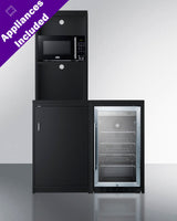 43" Wide Casework Suite With Beverage Center and Microwave, ADA Height - (CWSUITE43G)