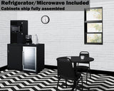 43" Wide Casework Suite With Beverage Center and Microwave, ADA Height - (CWSUITE43G)