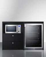52" Wide Casework Suite With Beverage Center and Microwave, ADA Height - (CWSUITE52G)