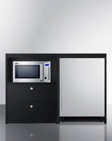 52" Wide Casework Suite With Refrigerator and Microwave, ADA Height - (CWSUITE52R)