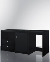 74" Wide Casework Suite With Beverage Center and Microwave, ADA Height - (CWSUITE74G)