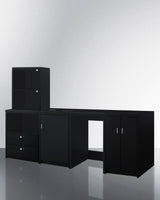 95" Wide Casework Suite With Refrigerator and Microwave, ADA Height - (CWSUITE95R)