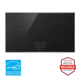 LG STUDIO CBIS3618BE 36 inch induction cooktop front view