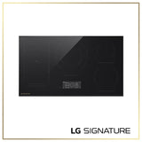 LG SIGNATURE CBIU3639BE 36 Inch Induction Cooktop top view