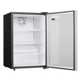Danby 2.6 cu. ft. Compact Glass Door Fridge in Platinum - (DAG026A2BDB)