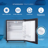 Danby 1.6 cu. ft. Compact Fridge in Black - (DAR016B1BM) - DANBY