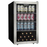 Danby 4.5 cu. ft. Free-Standing Beverage Center in Stainless Steel - (DBC045L1SS)
