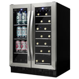 Danby 5.2 cu. ft. Built-in Beverage Center in Stainless Steel - (DBC052A1BSS)