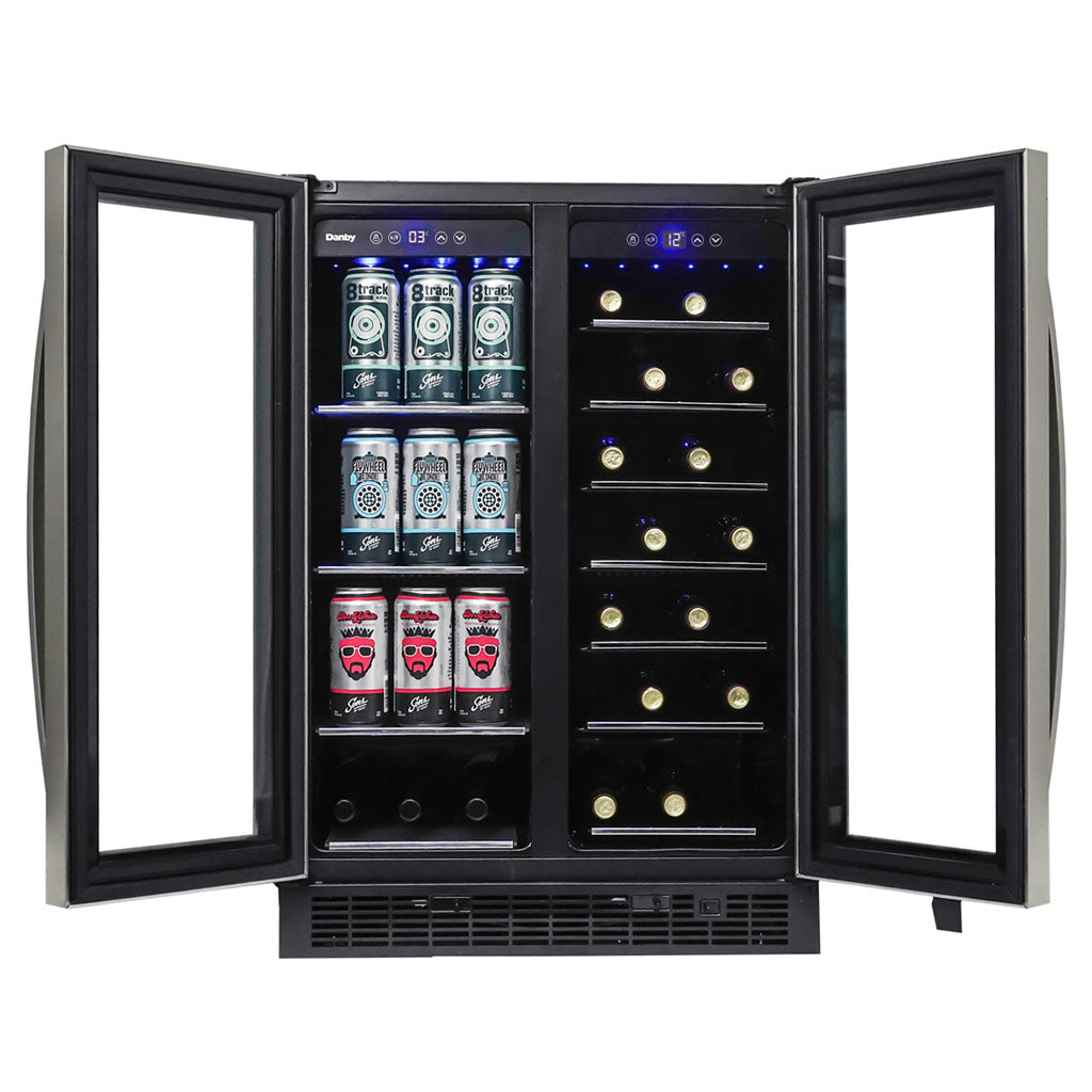 Danby 5.2 cu. ft. Built-in Beverage Center in Stainless Steel - (DBC052A1BSS)