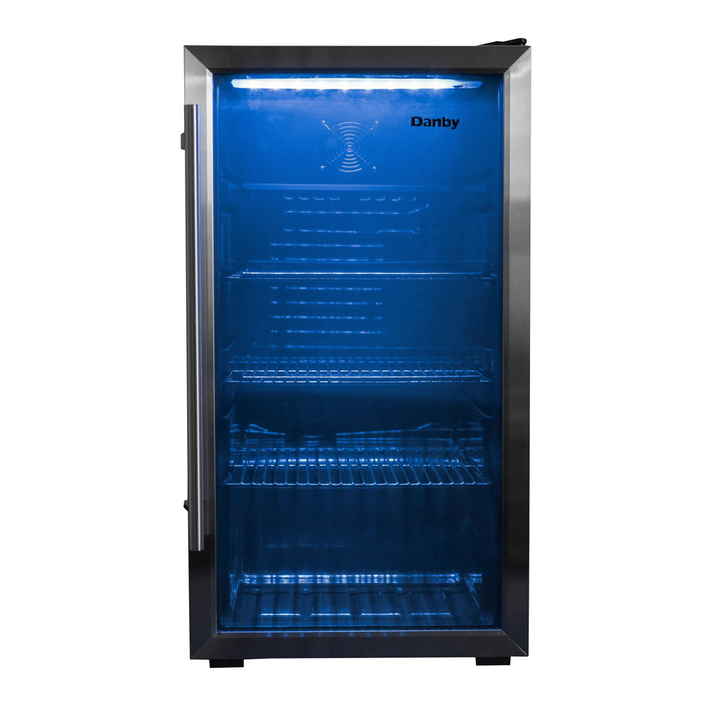 Danby 3.1 cu. ft. Free-Standing Beverage Center in Stainless Steel - (DBC117A2BSSDD6) - DANBY