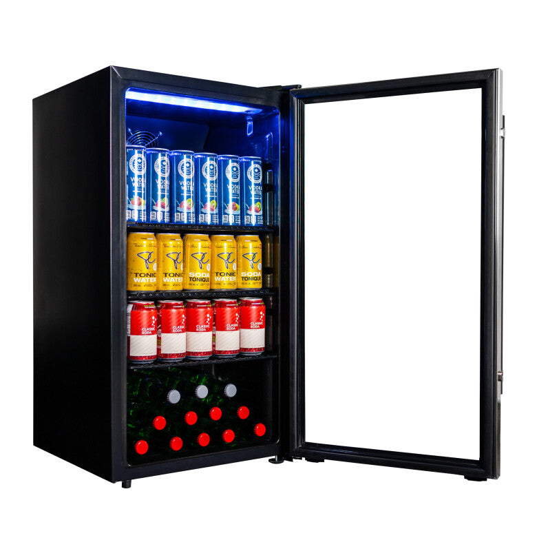 Danby 3.1 cu. ft. Free-Standing Beverage Center in Stainless Steel - (DBC117A2BSSDD6) - DANBY