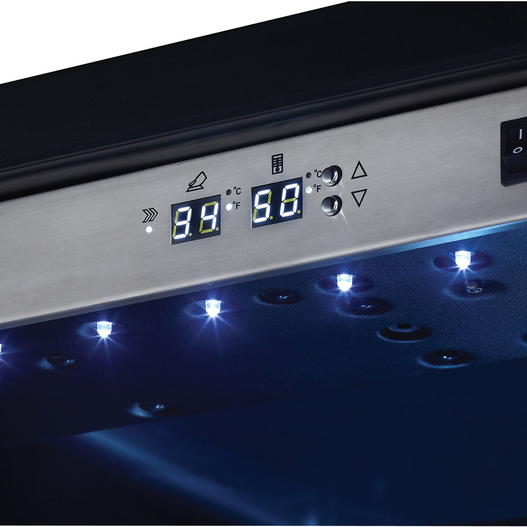 Danby 4.3 cu. ft. Free-Standing Beverage Center in Stainless Steel - (DBC434A1BSSDD)