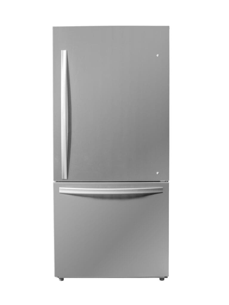 Danby Designer 18.7 cu. ft. Apartment Fridge Bottom Mount in Stainless Steel - (DBM187E1SSDB) - DANBY