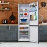 Danby 10.3 cu. ft. Bottom Mount Apartment Size Fridge in Stainless Steel - (DBMF100B1SLDB) - DANBY