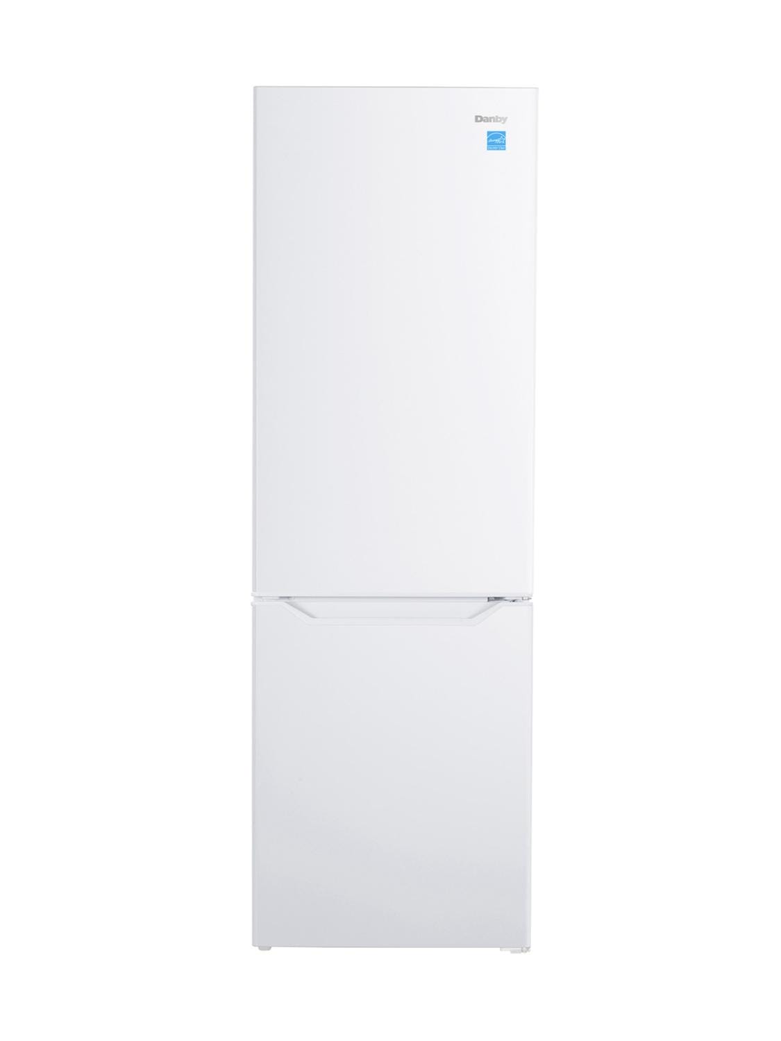 Danby 10 cu. ft. Bottom Mount Apartment Size Fridge in White - (DBMF100B1WDB) - DANBY