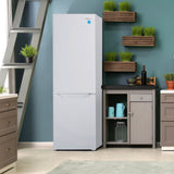 Danby 10 cu. ft. Bottom Mount Apartment Size Fridge in White - (DBMF100B1WDB) - DANBY