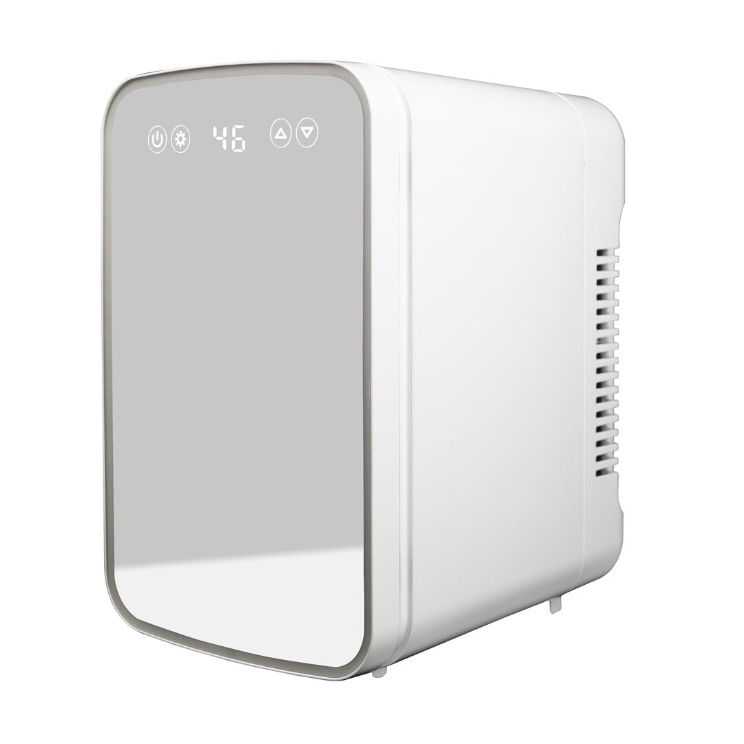 Danby 7.4L Mini Fridge with Mirror & Light in White - (DBMR02624WD43)