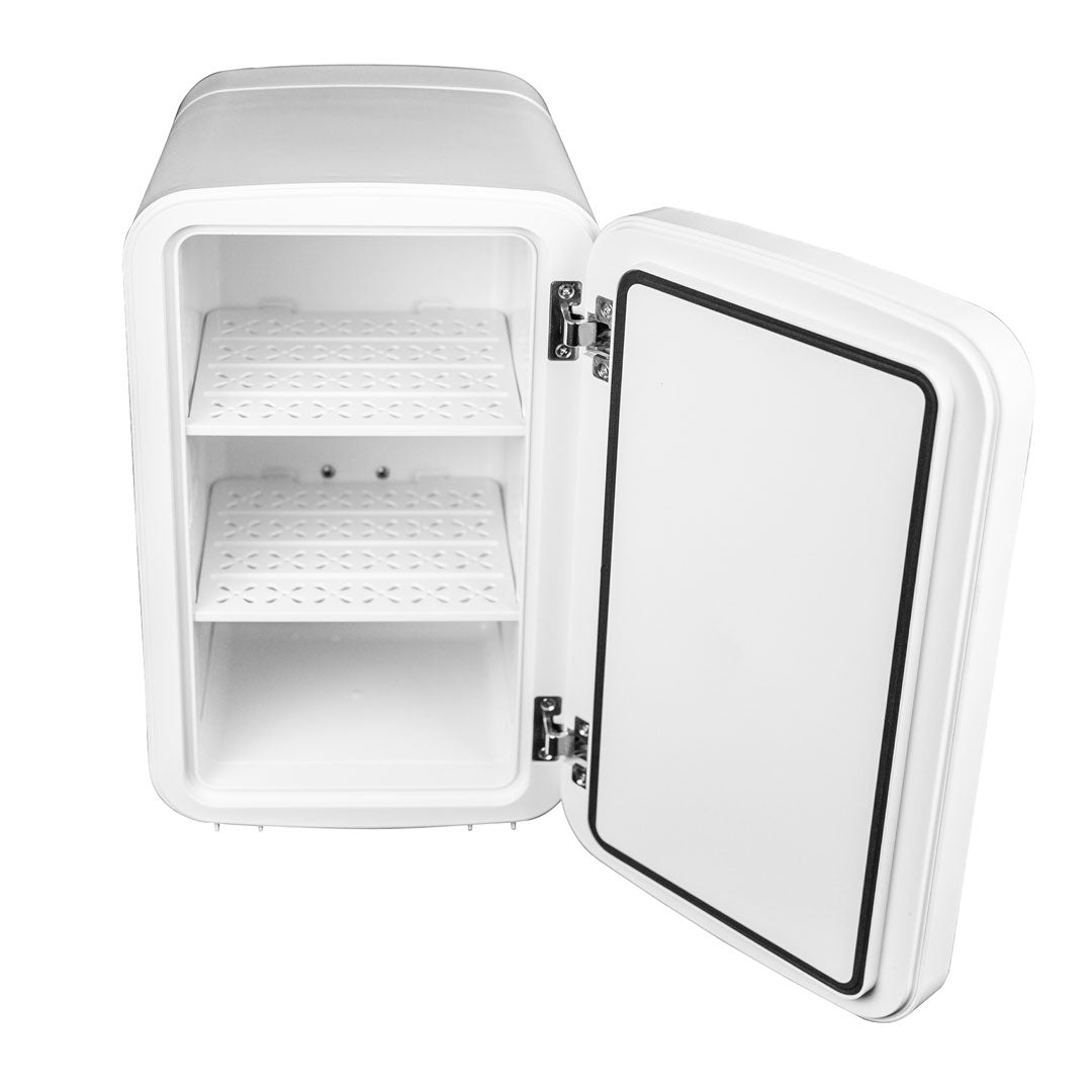 Danby 7.4L Mini Fridge with Mirror & Light in White - (DBMR02624WD43)
