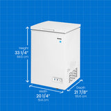 Danby 3.5 cu. ft. Chest Freezer in White - (DCF035A5WDB)