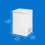 Danby 3.5 cu. ft. Square Model Chest Freezer DOE - (DCF035A6WM)
