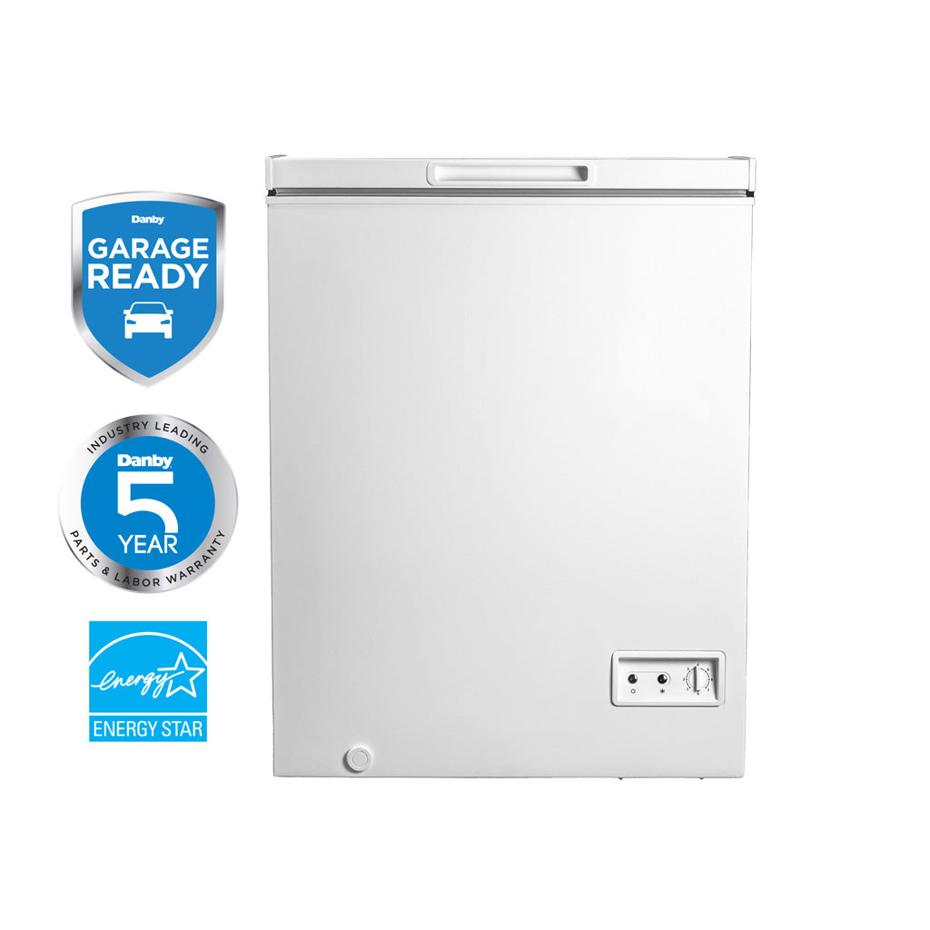 Danby 5.0 cu. ft. Square Model Chest Freezer DOE - (DCF050A5WDB)