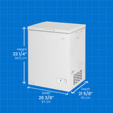 Danby 5.0 cu. ft. Square Model Chest Freezer DOE - (DCF050A6WM)
