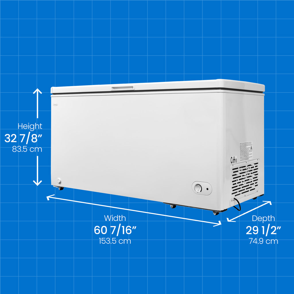 Danby 14.5 cu. ft. Chest Freezer in White - (DCF145A3WDB) - DANBY