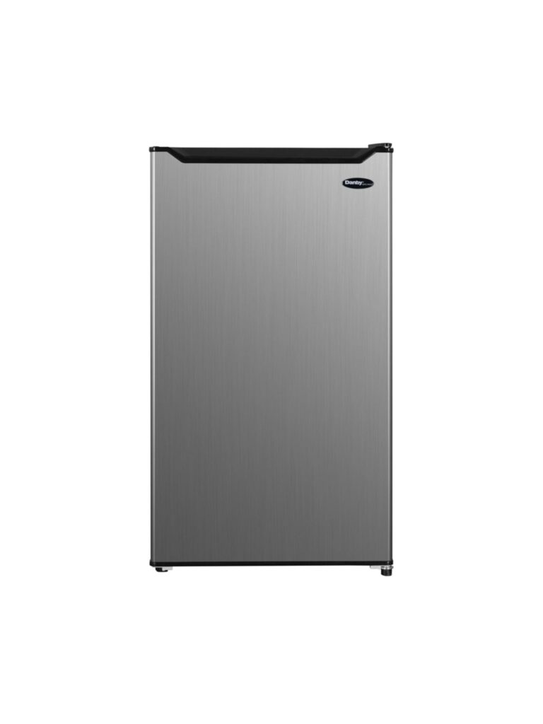 Danby Diplomat Stainless steel look 3.3 cu. ft. Compact Refrigerator - (DCR033B2SLM) - DANBY