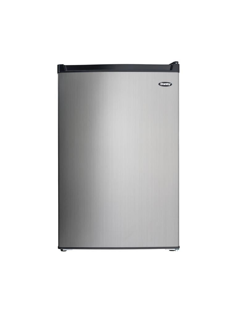 Danby 4.5 cu. ft. Compact Fridge with True Freezer in Stainless Steel - (DCR045B1BSLDB)