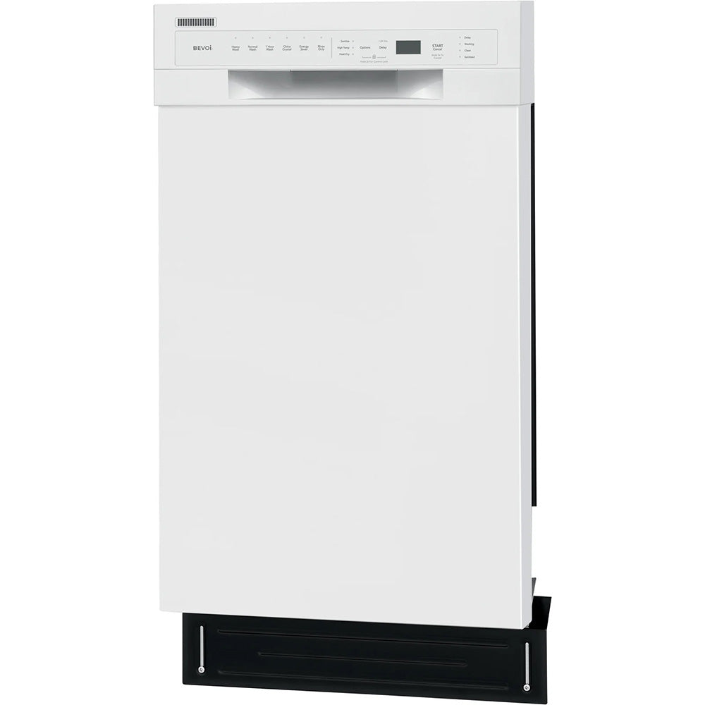 Bevoi DDV18BEVWW 18" Built-in Dishwasher White - (DDV18BEVWW)