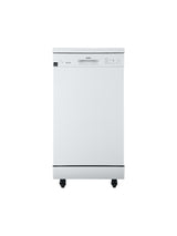 Danby 18" Wide Portable Dishwasher in White - (DDW1805EWP) - DANBY