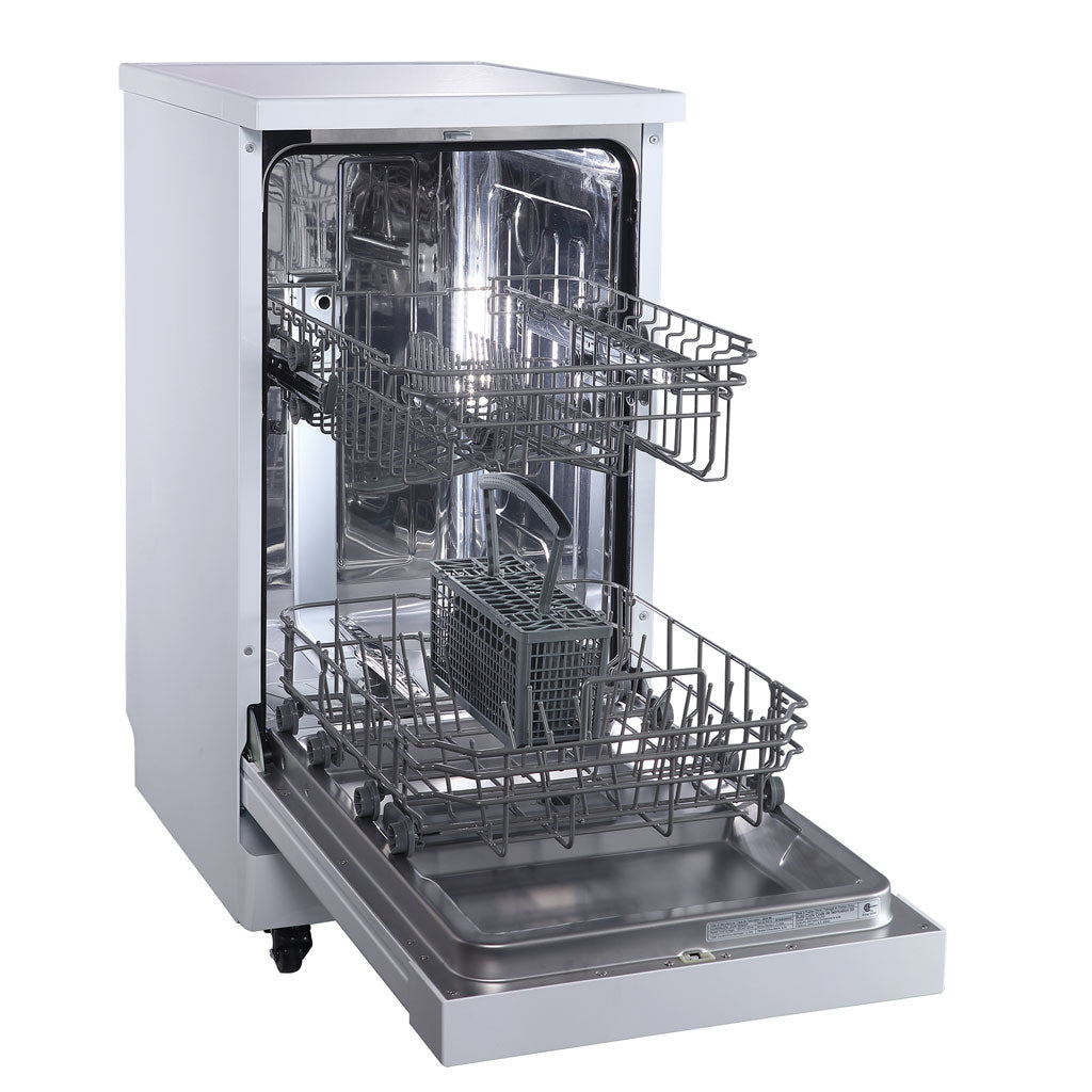 Danby 18" Wide Portable Dishwasher in White - (DDW1805EWP) - DANBY