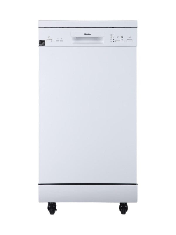Danby 18" Wide Portable Dishwasher in White - (DDW1805EWP) - DANBY