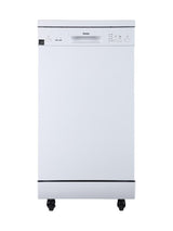 Danby 18" Wide Portable Dishwasher in White - (DDW1805EWP) - DANBY