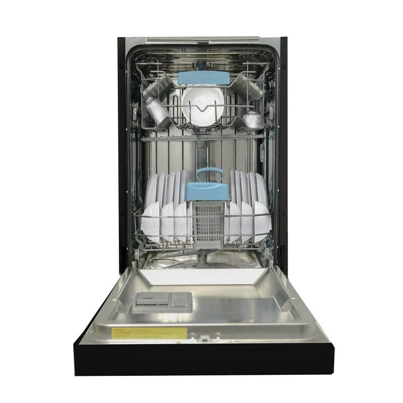 Danby 18" Wide Built-in Dishwasher in Black - (DDW18D1EB) - DANBY