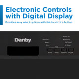 Danby 18" Wide Built-in Dishwasher in Black - (DDW18D1EB) - DANBY