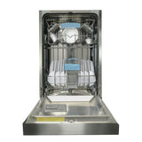 Danby 18" Wide Built-in Dishwasher in Stainless Steel - (DDW18D1ESS) - DANBY