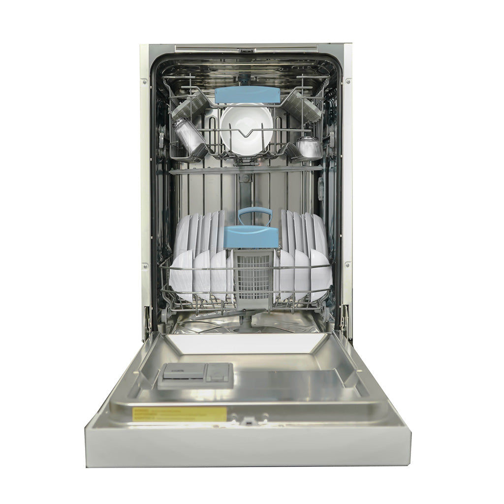 Danby 18" Wide Built-in Dishwasher in White - (DDW18D1EW) - DANBY