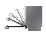 Dacor Contemporary - 24 Inch Built-In Dishwasher with 14 Place Settings, Auto Door Open, Hidden Touch Controls, 7 Programs, Cutlery Basket, 44 dBA Noise Level, Leakage Sensor, and ADA Compliant: Panel Ready - (DDW24G9000APDA) - Dacor