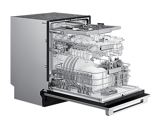 Dacor Contemporary - 24 Inch Built-In Dishwasher with 14 Place Settings, Auto Door Open, Hidden Touch Controls, 7 Programs, Cutlery Basket, 44 dBA Noise Level, Leakage Sensor, and ADA Compliant: Panel Ready - (DDW24G9000APDA)