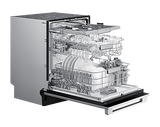 Dacor Contemporary - 24 Inch Built-In Dishwasher with 14 Place Settings, Auto Door Open, Hidden Touch Controls, 7 Programs, Cutlery Basket, 44 dBA Noise Level, Leakage Sensor, and ADA Compliant: Panel Ready - (DDW24G9000APDA) - Dacor