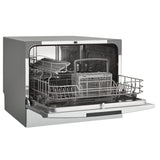 Danby 6 Place Setting Countertop Dishwasher in Silver - (DDW631SDB) - DANBY
