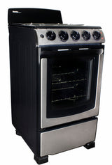 Danby 20″ Wide Electric Range in Stainless Steel - (DER203BSS)