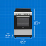 DER24V1BSS Danby 24" Electric Range Stainless Steel - (DER24V1BSS)