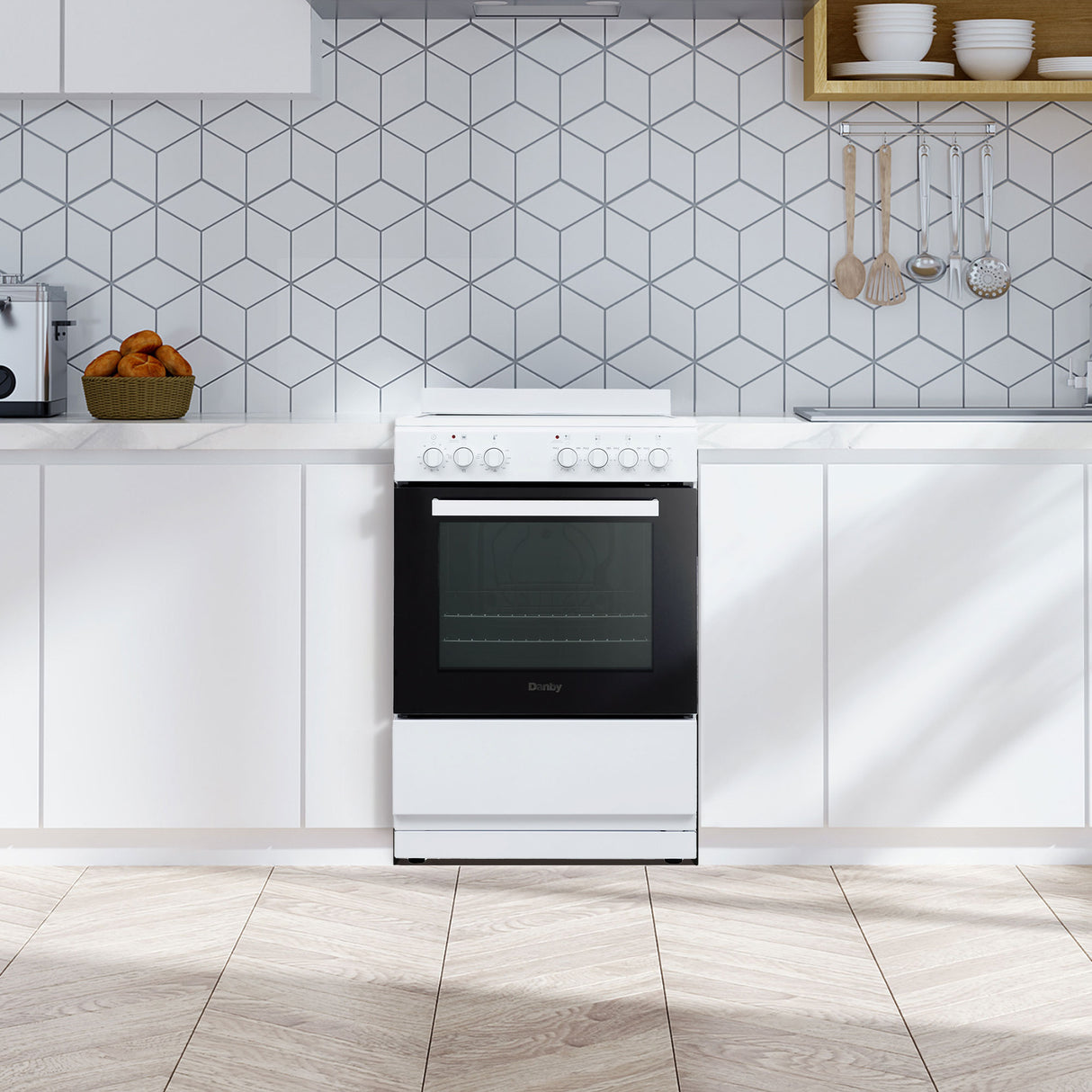 DER24V1W Danby 24" Electric Range White - (DER24V1W)