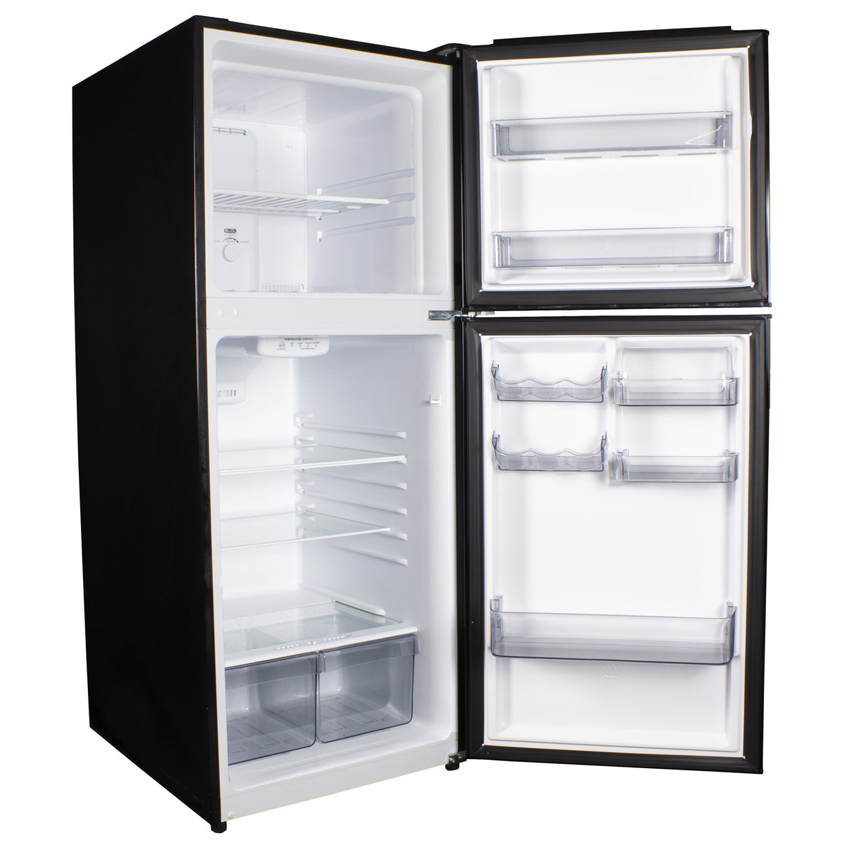 Danby 10.1 cu. ft. Top Mount Apartment Size Fridge in Black - (DFF101B1BDB) - DANBY